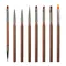 9PCS UV Gel Nail Brush Liner DIY Painting Pen Manicure Acrylic Drawing Brush for Nail Art Design Nails Tip Display Painting Tool 318_11686_mini