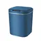 ​15L Touch free Smart Knock Induction Trash Bin with Infrared Motion Sensor Garbage Can - Blue 451