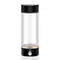 420ml Glass Cup Portable Rechargeable Hydrogen Rich Water Generator Bottle - Black 423