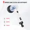 Electric Spin Scrubber Cordless Waterproof Handheld Cleaning Brush  Replaceable Heads - Black 413_12638_mini