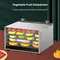 Excalibur Dehydrators for Food and Jerky 400W 5-Tray 24H Timer Adjustable Temperature Control 30-90°C Vegetable Fruit Dehydrator with Visible Window for Home & Commercial Use 359_12081_mini
