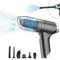 ​Handheld Cordless Vacuum Cleaner 6500Pa Powerful Suction 3 in 1 Dust Buster Blower and Hand Pump Vacuum Cleaner 120W High Power Wet and Dry Portable Cleaner Rechargeable Handheld Vacuum Cleaner for Home Office Car - Grey 403_12540_mini