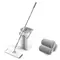 Microfiber Mop with Bucket Washable Reusable Floor Mop with Soft Refill Pads for Hardwood Wood Floors Dry Wet Cleaning 432