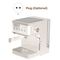 ​Multifunctional Electric Coffee Maker 850W 20Bar Mini Coffee Machine with Portafilter, Single and Double Portafilter Basket, 92 degrees Celsius Smart Brew 3 stage adjustable steam wand for Latte Art Espresso - Black 475_13170_mini