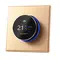 ​WiFi Smart Thermostat Temperature Controller Weekly Programmable Button Control/ Mobile APP/ Voice Control Compatible with Alexa/Google Home, for Hot Water 5A - Black 548_13865_mini