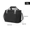 ​15L Portable Insulated Cooler Bag for Travel Hiking Beach Picnic BBQ Party - Black 657_14787_mini