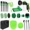 ​21 Pcs Car Detailing Kit Car Detailing Brush Set Auto Detailing Drill Brush Set Car Detailing Brushes Car Wash Kit Car Accessories Car Cleaning Tools Kit for Inside Outside Wheels 665