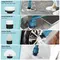 21V electric floor scrubber retractable multi-function lithium cleaning 21V electric floor scrubber retractable multi function lithium cleaning brush cordless shower brush with 8 interchangeable brush heads 2 adjustable speeds and adjustable extension han 666_14837_mini