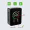 ​3in1 Home Digital Air Quality Detector  CO2 Temperature Humidity Monitoring Device - Black 642_14680_mini