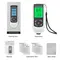 ​Car Paint Coating Thickness Gauge  0-2000UM Metal Coating Thickness Gauge with Fe and NFe Probe - Black 716_15236_mini