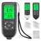 ​Car Paint Coating Thickness Gauge  0-2000UM Metal Coating Thickness Gauge with Fe and NFe Probe - Black 716_15228_mini