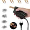 ​200PCS Plastic Welding Kit  Mini Handheld Welding Machine for Car Bumper Plastic Crack Repair - 	Black 724
