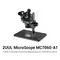 2uul MicroScope MC7060-A1 7-60X Synchronous Zoom Trinocular Microscope for PCB Micro-Work 856_16503_mini