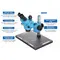 Xinzhizao X3 Max 7-45X Synchronous Zoom Trinocular Stereo Microscope with Aluminum Alloy Base Mobile Phone, and Computer Repair 806_16081_mini