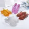2025 New Arrival Fashion Slides Womens Jelly Flats Shoes Transparent Sandals Anti-slip Round Female Casual Non-slip Woman Sandal 924