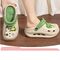 Women's summer thick bottom high elastic waterproof EVA clogs shoes comfortable sandals non-slip half slippers beach shoes 937