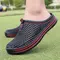 Comfortable Men Pool Sandals Summer Outdoor Beach Shoes Men Slip on Garden Clogs Casual Water Shower Slippers Unisex 988_18300_mini