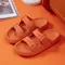 Fashion Buckle Thick Platform Slippers Women Home Soft Sole eva Cloud Slides Sandals Woman 2025 Summer Non Slip Beach Flip Flops 991
