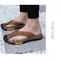 Genuine Cow Leather Shoes Men Sandals Mens Flip Flops Men's Casual Shoes Classic Massage Beach Slippers Anti-slip Summer 994_18498_mini