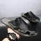 ​New Casual Leather Men Sandals Light Breathable Flats Hollow Out Male Shoes Summer Outdoor Daily Men Slippers Hot Sale Half Drag 1017_18887_mini