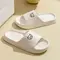 Printting Cute Bear Women Slippers Summer Indoor Soft Cartoon Sandals Bathroom Anti-slip Outdoor Comfy Men Leisure Shoes Couple 1021_18970_mini