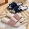 Home Linen Slippers For Men In Spring&Autumn Comfortable Bedroom Open-toed&Breathable Slippers Men's & Women's Shoes 995_18524_mini