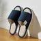 Home Linen Slippers For Men In Spring&Autumn Comfortable Bedroom Open-toed&Breathable Slippers Men's & Women's Shoes 995_18515_mini