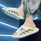 EVA Soft Sole Male Slides New Summer Men's Slippers Breathable Hollow Beach Sandals Light Comfortable Indoor Flip Flop 990_18369_mini