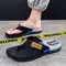 Men Mixed Colors Flip-flops Summer Comfortable Thick Sole Non-Slip Walking Shoes Round Head Lightweight Beach Slippers 1013_18802_mini
