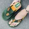 Men Mixed Colors Flip-flops Summer Comfortable Thick Sole Non-Slip Walking Shoes Round Head Lightweight Beach Slippers 1013_18789_mini