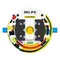 Relife RL-601Q Heat-Insulating Ring-Shaped Tempered Glass Fixture for Motherboard Repair 983