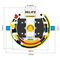 Relife RL-601Q Heat-Insulating Ring-Shaped Tempered Glass Fixture for Motherboard Repair 983_18236_mini