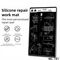 Wylie WL-181 27-inch Heat Insulating Repair Silicone Mat for Mobile Phone / Tablet 981_18220_mini