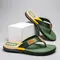 Men Mixed Colors Flip-flops Summer Comfortable Thick Sole Non-Slip Walking Shoes Round Head Lightweight Beach Slippers 1013_18790_mini