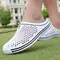 Comfortable Men Pool Sandals Summer Outdoor Beach Shoes Men Slip on Garden Clogs Casual Water Shower Slippers Unisex 988_18301_mini