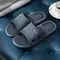 Solid Colour Men's Slippers Bathroom Anti-slip Massage Sandals Women Simple Soft Bottom Health Shoes 1024_19043_mini