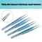 Precision Titanium Alloy Tweezers Professional Repair Fingerprint Fly Line Phone Motherboard Antimagnetic Electronics Forceps 1029_19091_mini