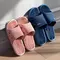 Solid Colour Men's Slippers Bathroom Anti-slip Massage Sandals Women Simple Soft Bottom Health Shoes 1024_19046_mini