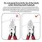 JTX CR-2 C-RV Steel Precision Ultra-Hard Cutting Pliers for Remove Motherboard Shielding Cover 1072_19380_mini
