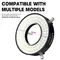 Luowei LS03 High-Brightness High-Lumen 72LED Microscope Ring Light Source 1133_19847_mini