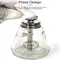Relife RL-055 150ml Automatic Push-type Copper Core Metal Straw Alcohol Glass Bottle 1032_19128_mini