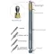 XZZ D004 5-in-1 Multifunctional Hand-Polished Elastic Glue Removal Knife Set 1096_19565_mini