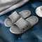 Solid Colour Men's Slippers Bathroom Anti-slip Massage Sandals Women Simple Soft Bottom Health Shoes 1024_19052_mini