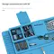 Silicone Repair Pad Thick Soldering Heat-Resistant Blue Soldering Mat Insulation No Lead Antistatic Work Pad PC Repair 1043_19185_mini