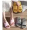 Solid Colour Men's Slippers Bathroom Anti-slip Massage Sandals Women Simple Soft Bottom Health Shoes 1024_19040_mini
