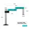 ​RF4 RF-FO26 360-Degree Rotating Lift Adjustable Microscope Swing Arm Stand 1160_20031_mini