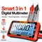 ANENG 613 3 in 1 Perpetual Calendar Temperature Hygrometer 4000 Counts Digital AC / DC Curent Voltage Resistance Smart Multimeter 91_9602_mini