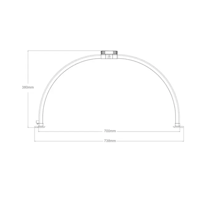 Desktop Nail and Beauty Lamp – Adjustable Brightness and Color Temperature Refill Lamp 215_10883