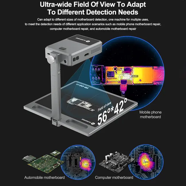 Sunshine TB-08 Pro Dual Light Direct Connection PCB Motherboard Rapid Diagnosis Thermal Imaging Camera 170_10402