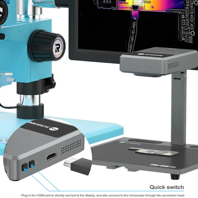 Sunshine TB-08 Pro Dual Light Direct Connection PCB Motherboard Rapid Diagnosis Thermal Imaging Camera 170_10405
